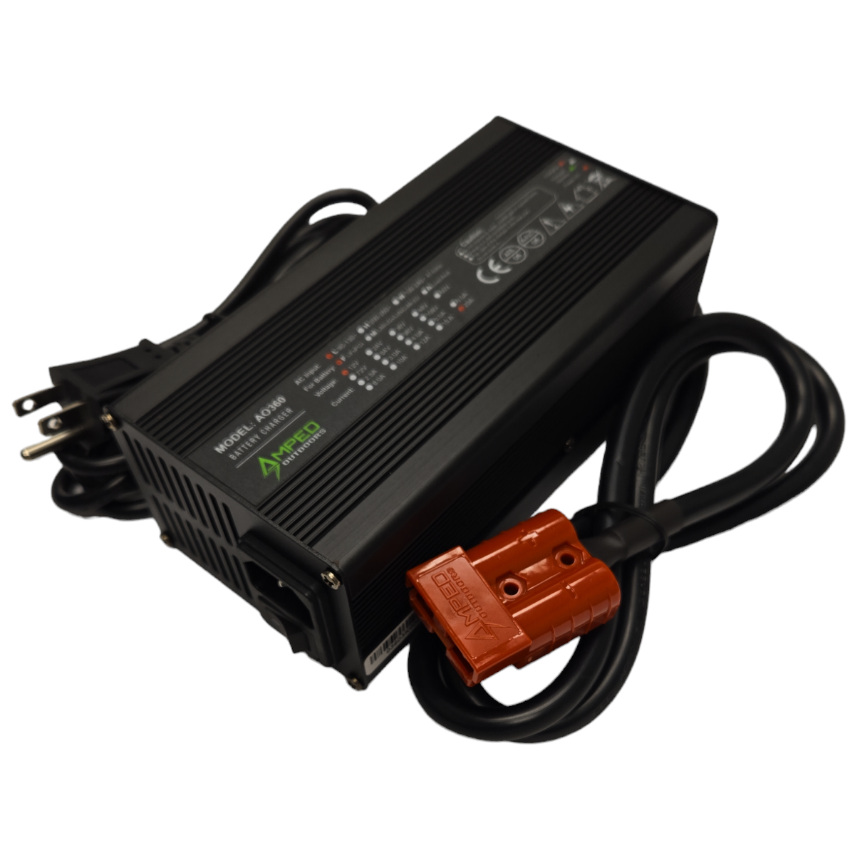 Amped Outdoors 12.8V 20A Fast Lithium Charger (LiFePO4)