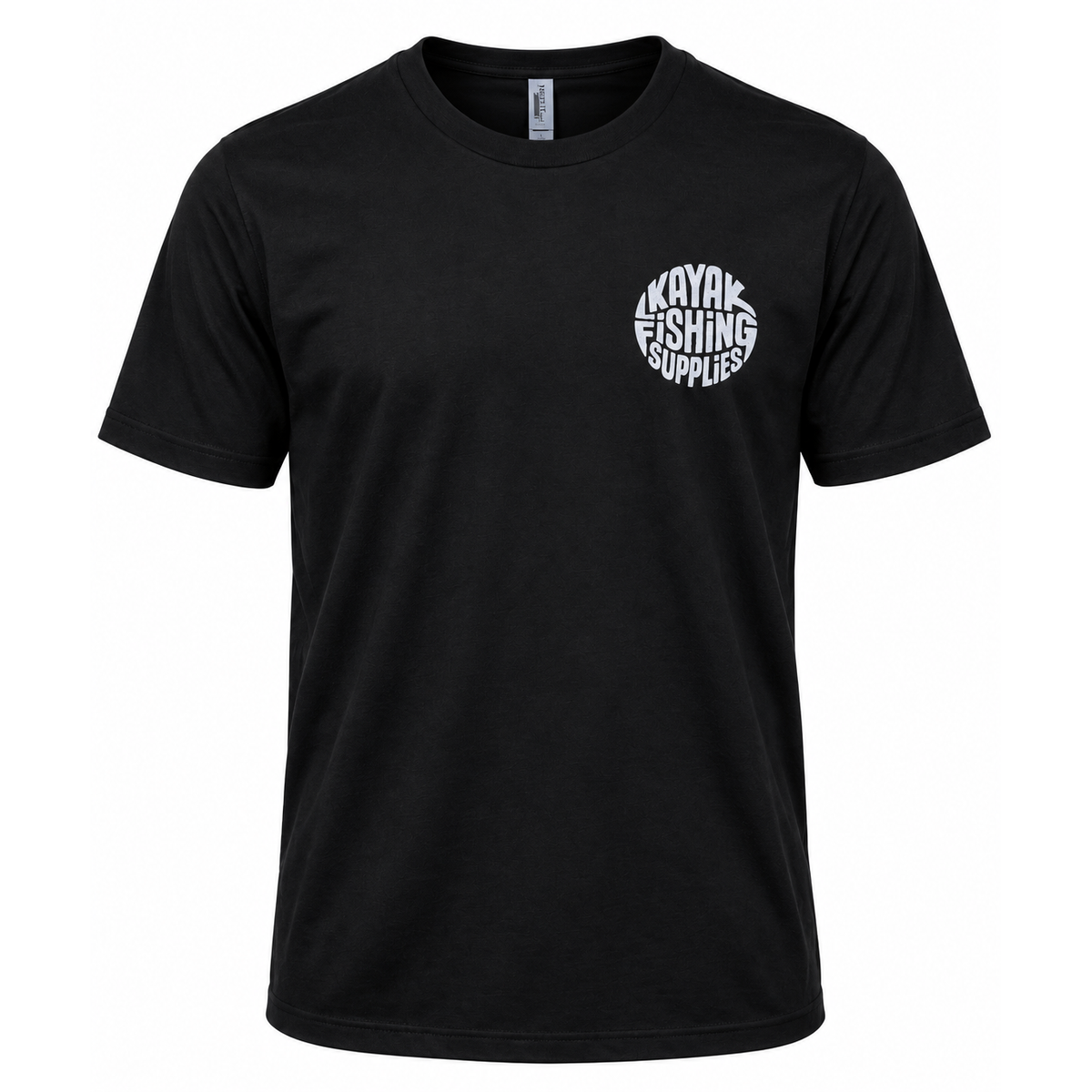 Kayak Fishing Supplies Logo Tee