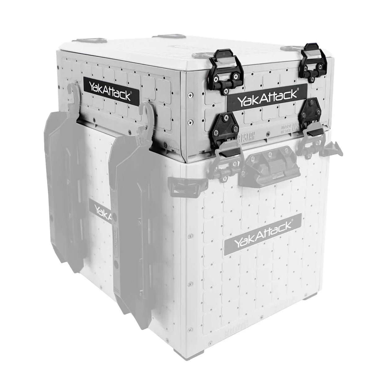 YakAttack 13x16 ShortStak Upgrade Kit for BlackPak Pro, Overcast Grey