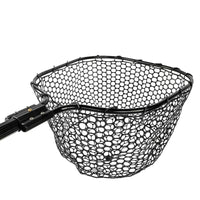 YakAttack Landing Net with 24” Long Telescoping Handle and Rubber Netting, 16" x 19"