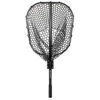 YakAttack Landing Net with 35.5” Long Telescoping Handle and Rubber Netting, 16" x 19"