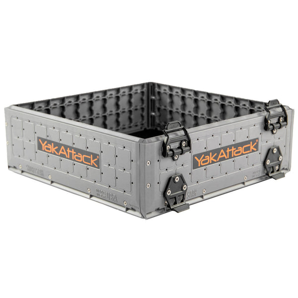 YakAttack 16x16 ShortStak Kit for BlackPak Pro - Battleship Grey