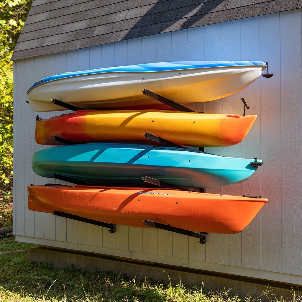 Shenandoah Kayak Storage | Outdoor Adjustable Rack | 4 Levels – Kayak ...
