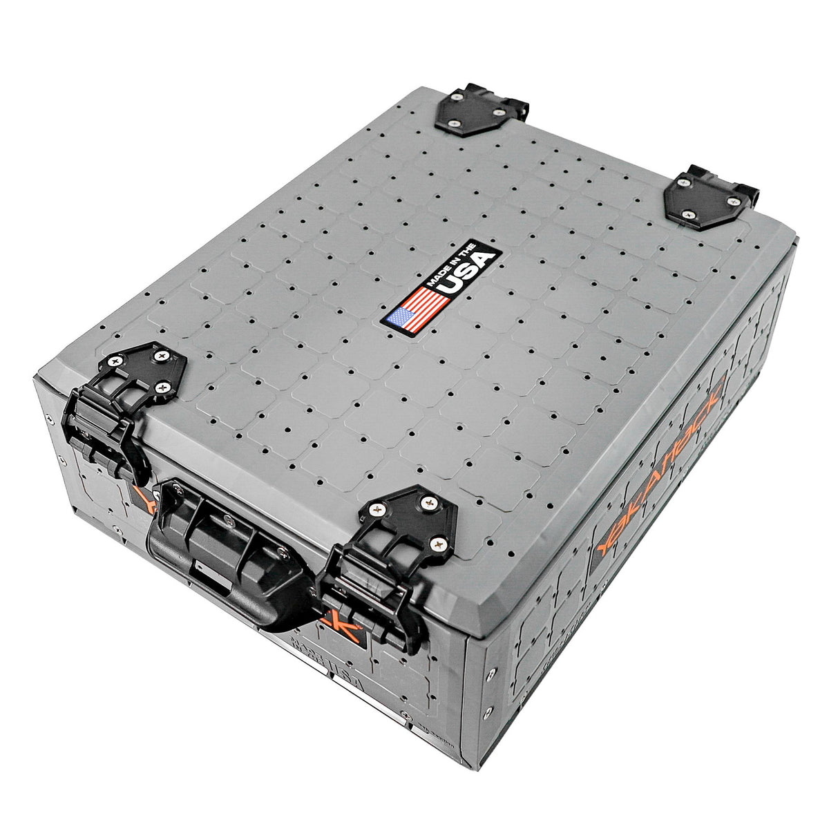 YakAttack ShortStak SOLO Storage Box 13" x 16", Battleship Grey