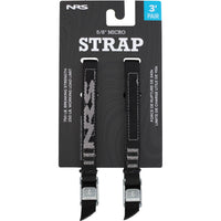 NRS 3' Micro Straps, Stealth Black