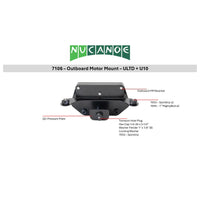 Nucanoe Outboard Motor Bracket - U10 + Unlimited