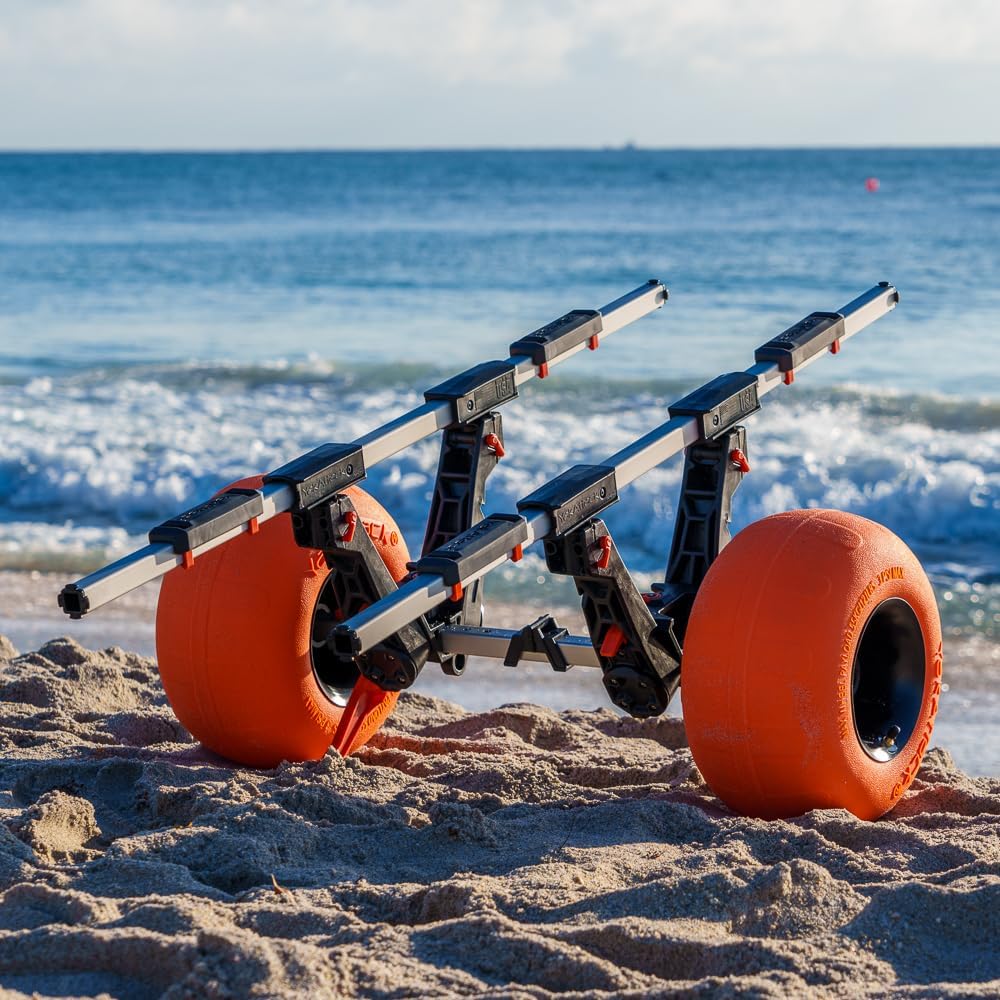 YakAttack TowNStow BarCart Kayak Cart with Sand Tires