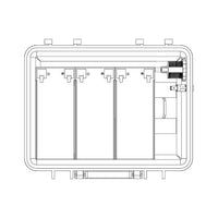 Portable Power Station with 5 Circuit Wireless Digital Switching System (batteries not included)