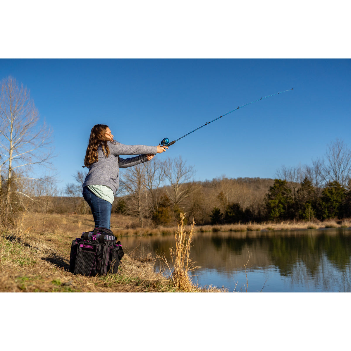 Vertical 3700 Drift Series Tackle Bag Purple