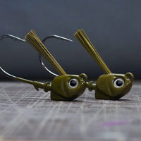 Warbaits Weedless Swimbait Head - Camo, 2pk