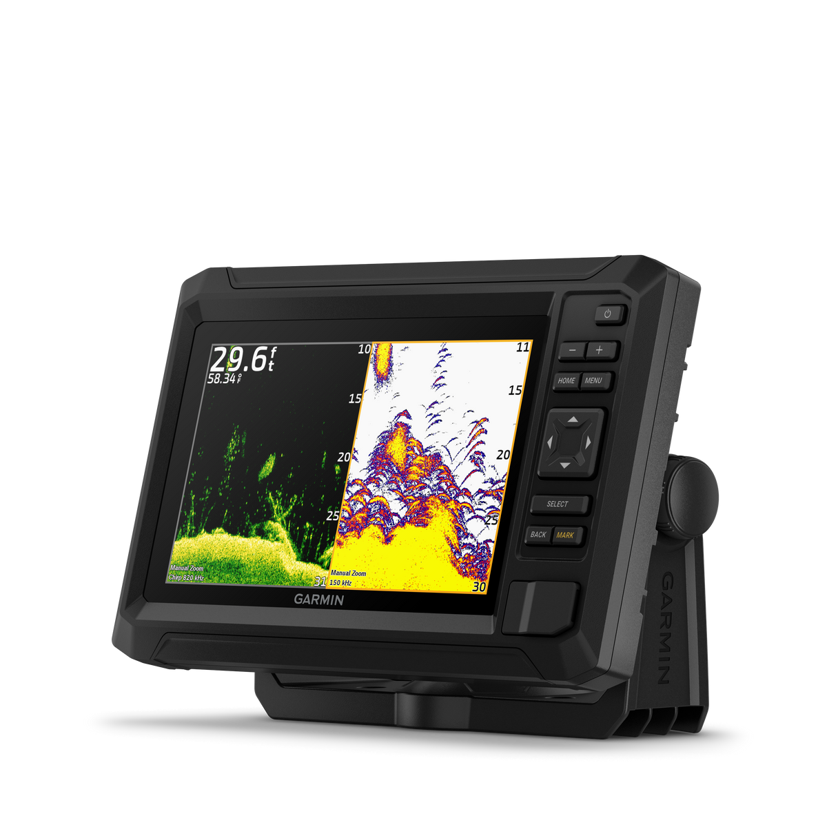 Garmin ECHOMAP™ UHD2 74cv with GT20-TM Transducer and Garmin Navionics+ U.S. Coastal & Great Lakes Mapping