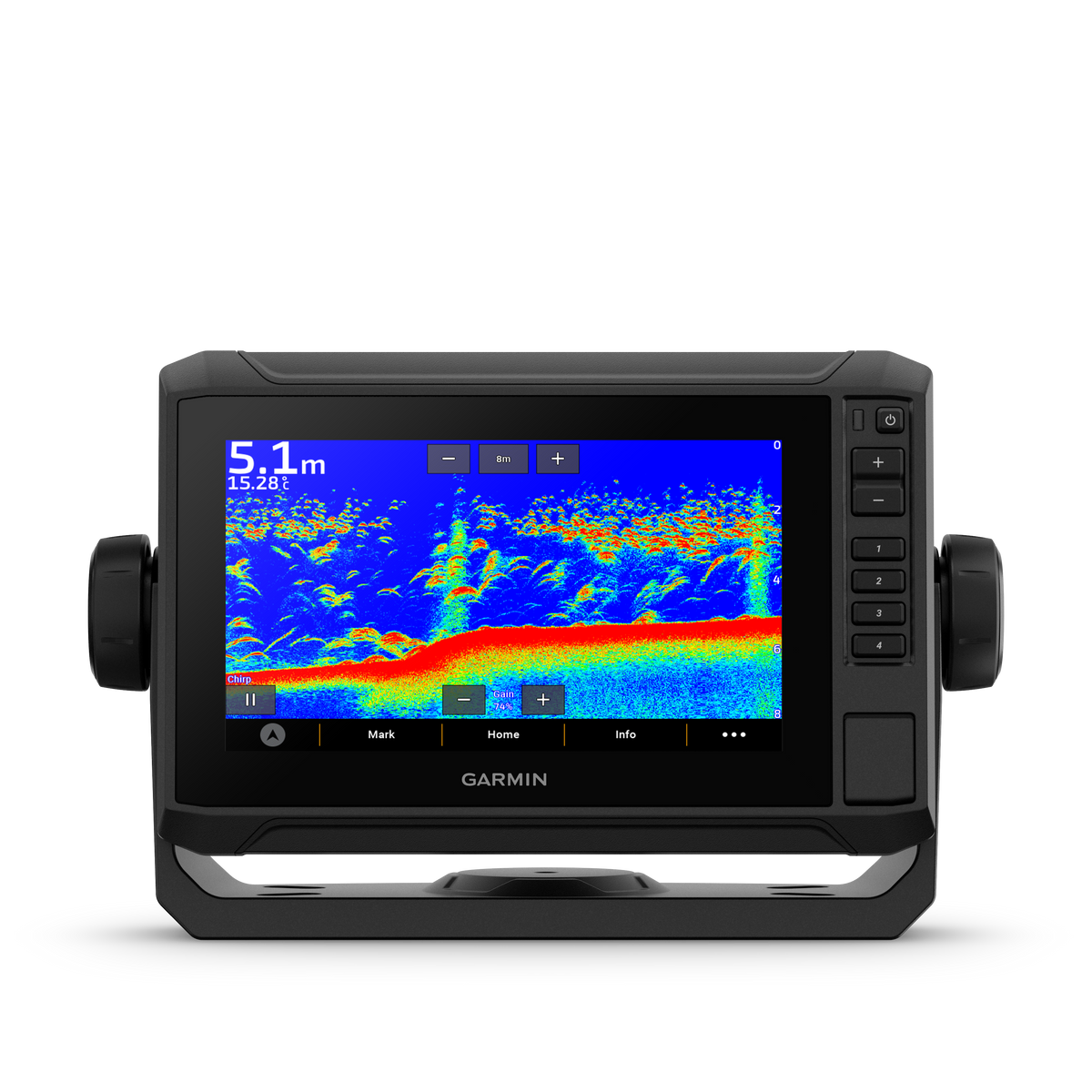 Garmin ECHOMAP™ UHD2 74sv with GT54UHD-TM Transducer and Garmin Navionics+ U.S. Coastal & Great Lakes Mapping