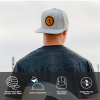 Marine Layer Wool Snapback Hat