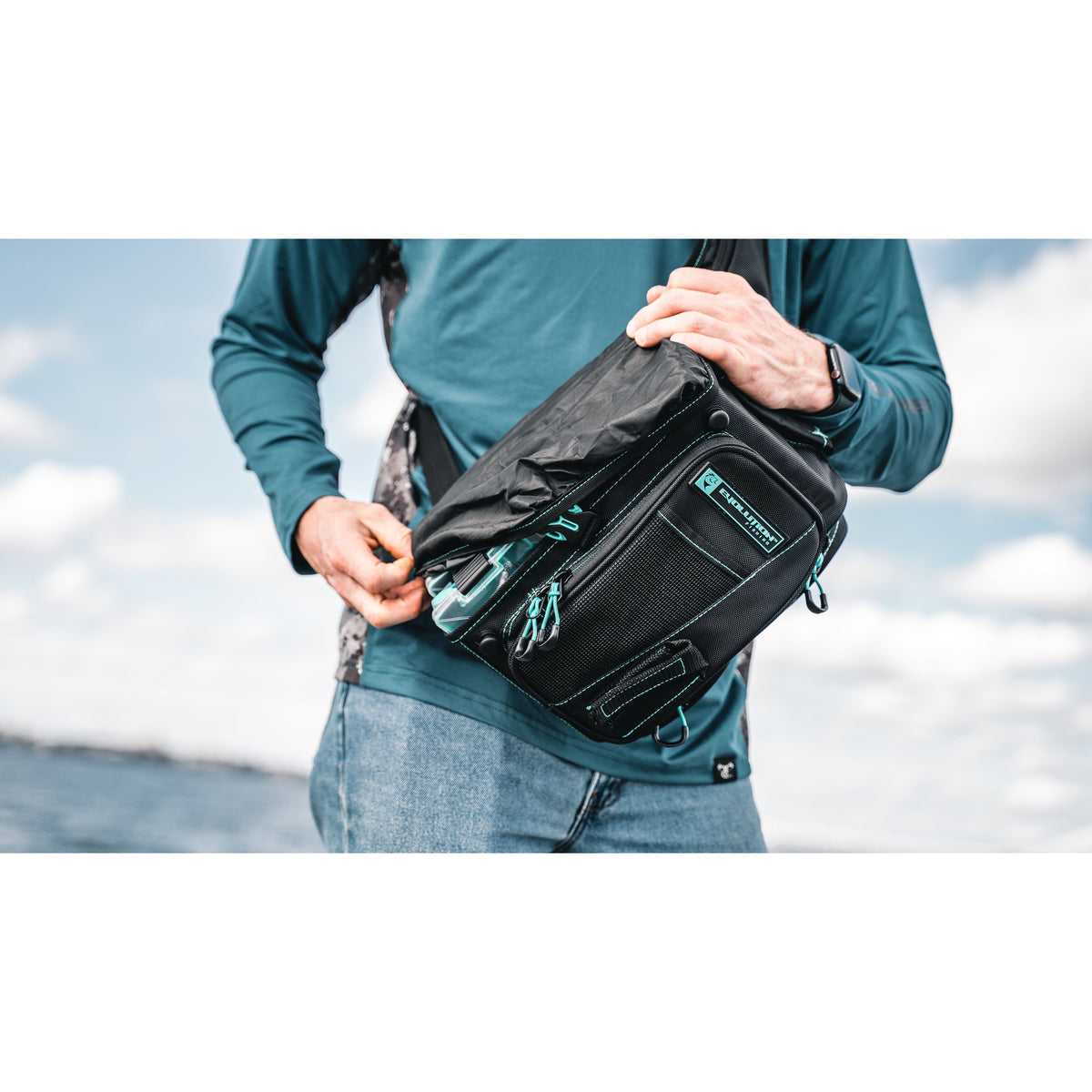 Drift Tackle Sling - Seafoam