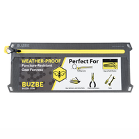 Buzbe Fast Flatz Waterproof Bait Bag Half X-Large