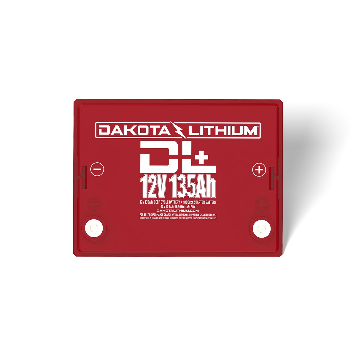 Dakota Lithium DL+ 12V 135Ah Heated Dual Purpose LiFePO4 Battery