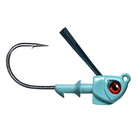 Warbaits Weedless Swimbait Head - Mint, 2pk