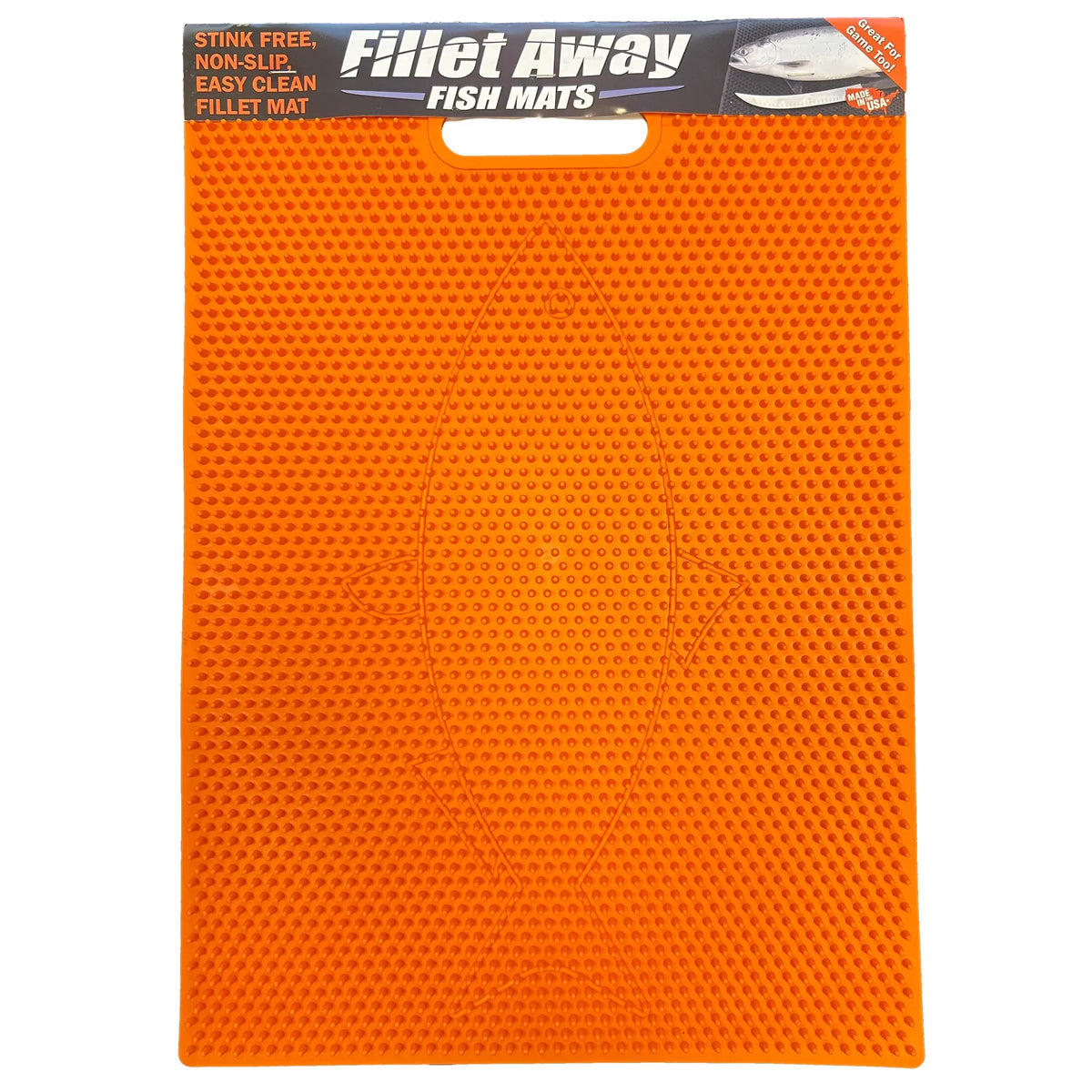 Fillet Away Fish Mat - Orange