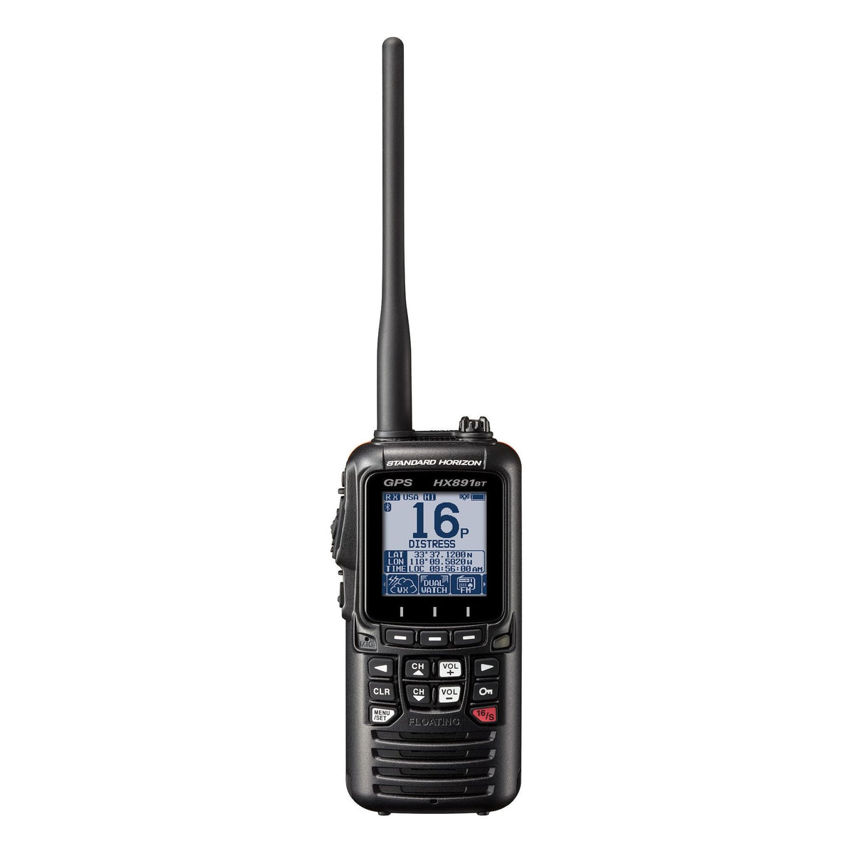 Standard Horizon Floating Handheld VHF with GPS and Bluetooth