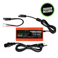 Norsk 14.8V 50AH Lithium Battery W/ Charger