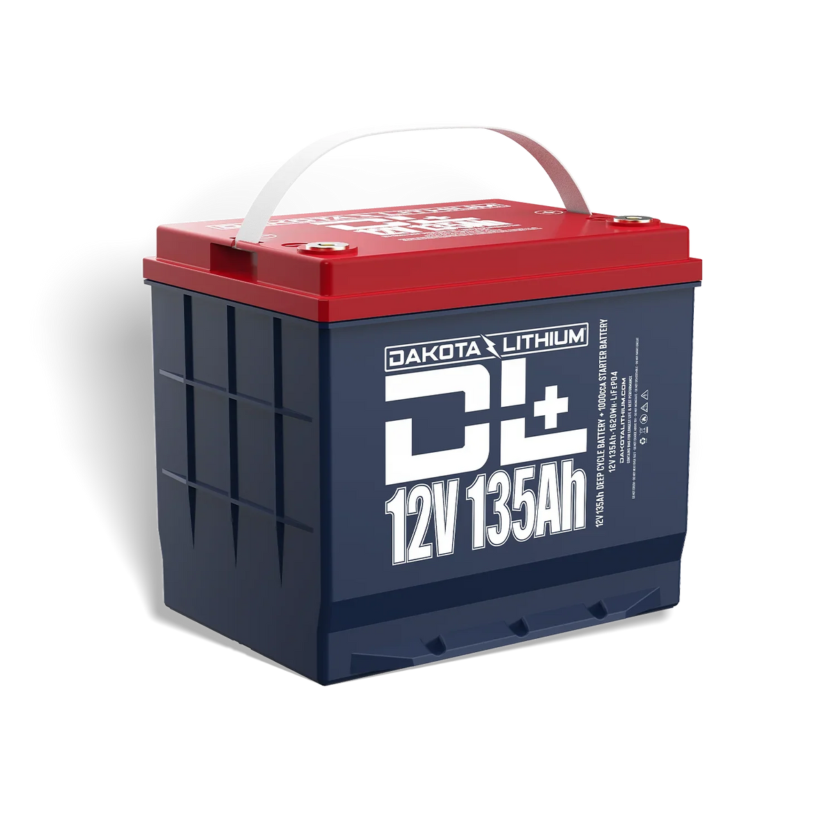 Dakota Lithium DL+ 12V 135Ah Heated Dual Purpose LiFePO4 Battery