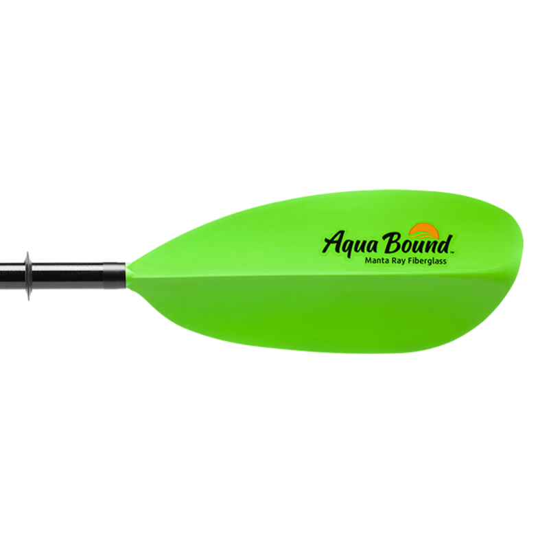 Manta Ray Fiberglass 2-Piece Snap-Button Kayak Paddle