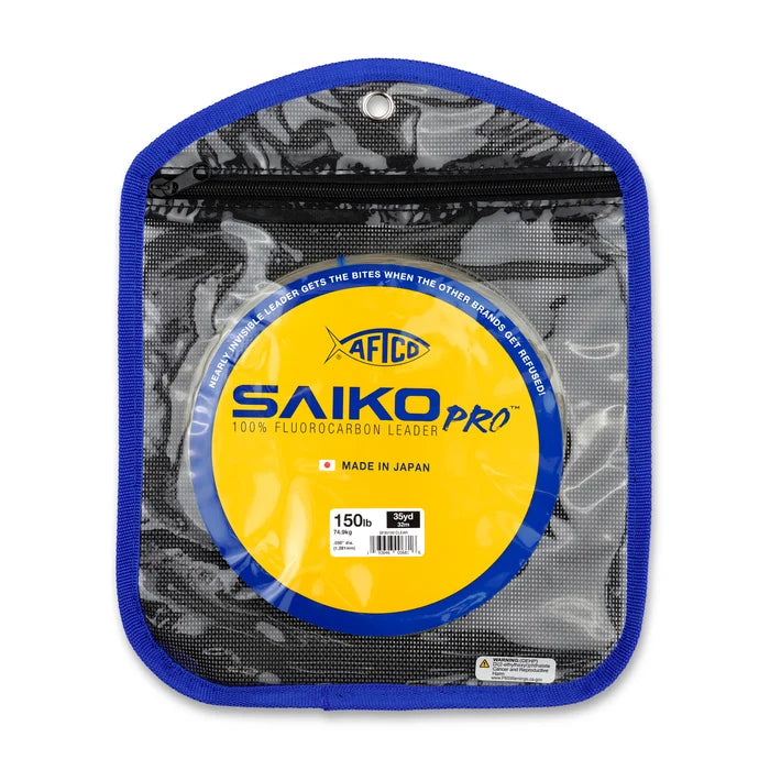 Aftco Saiko Pro 100% Fluorocarbon Leader Line