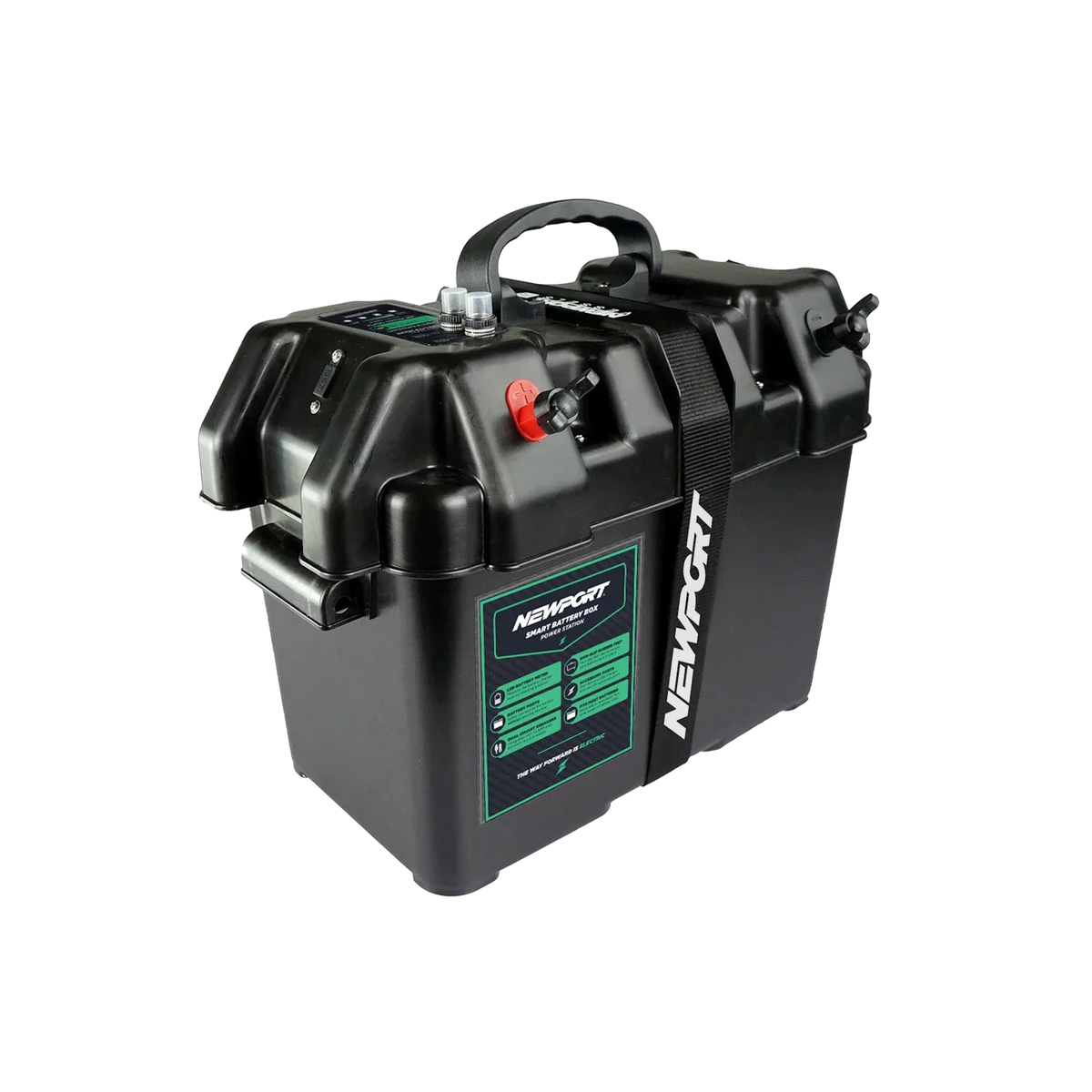 Battery Box Fish Newport Vessels Smart Battery Box – Kayak Fishing Supplies