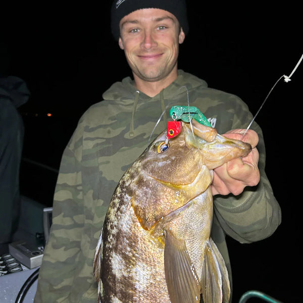 Warbaits Neckbreaker Swinging Jig - Red, 2pk