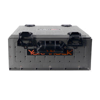 YakAttack ShortStak SOLO Storage Box 13" x 13", Battleship Grey