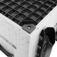 YakAttack BlackPak Pro Kayak Fishing Crate - 13" x 16", Overcast Grey