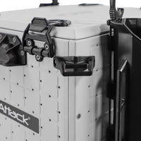 YakAttack BlackPak Pro Kayak Fishing Crate - 13" x 16", Overcast Grey