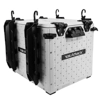 YakAttack BlackPak Pro Kayak Fishing Crate - 13" x 16", Overcast Grey
