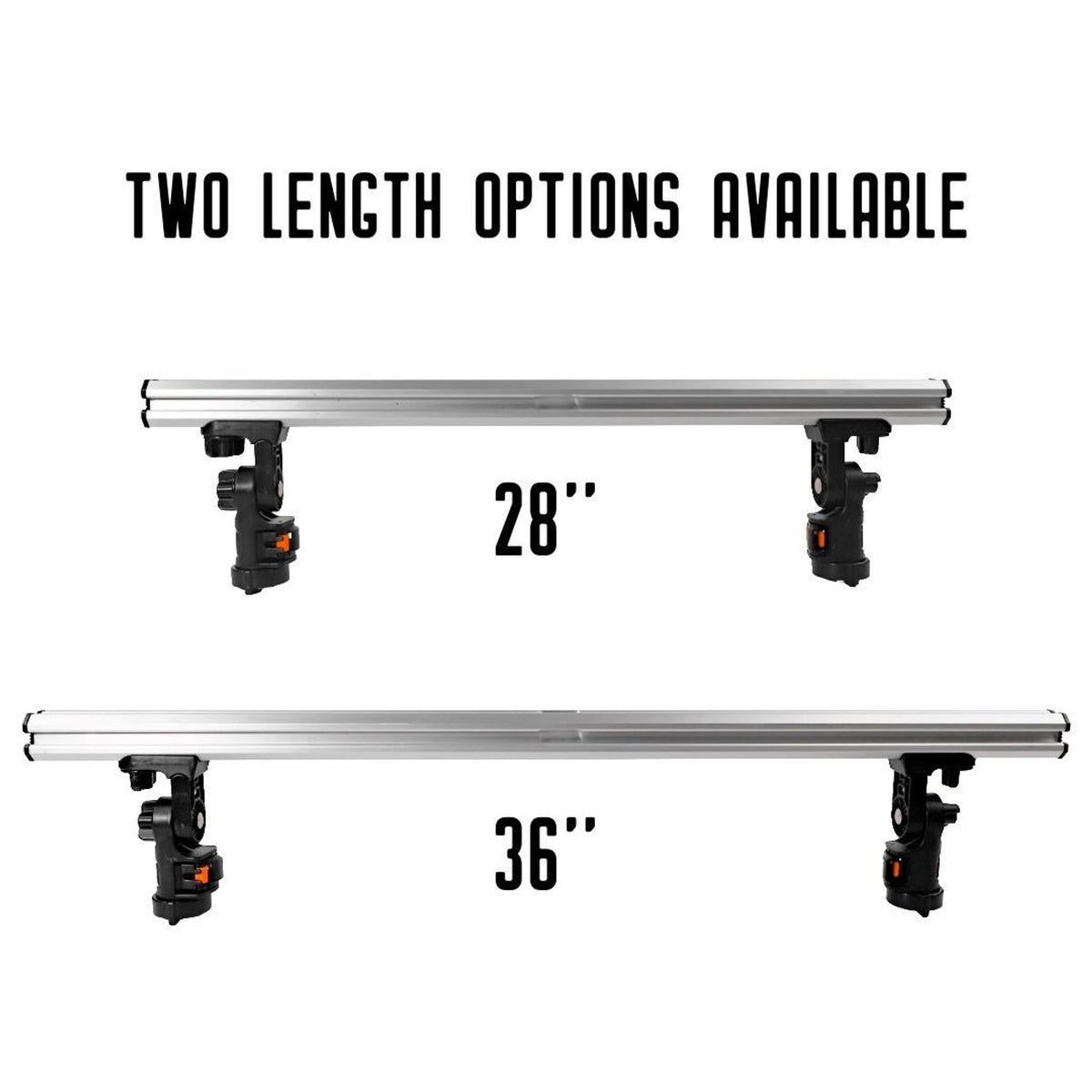 YakAttack Command Center CrossBar w/ Track Mounted LockNLoad™ System