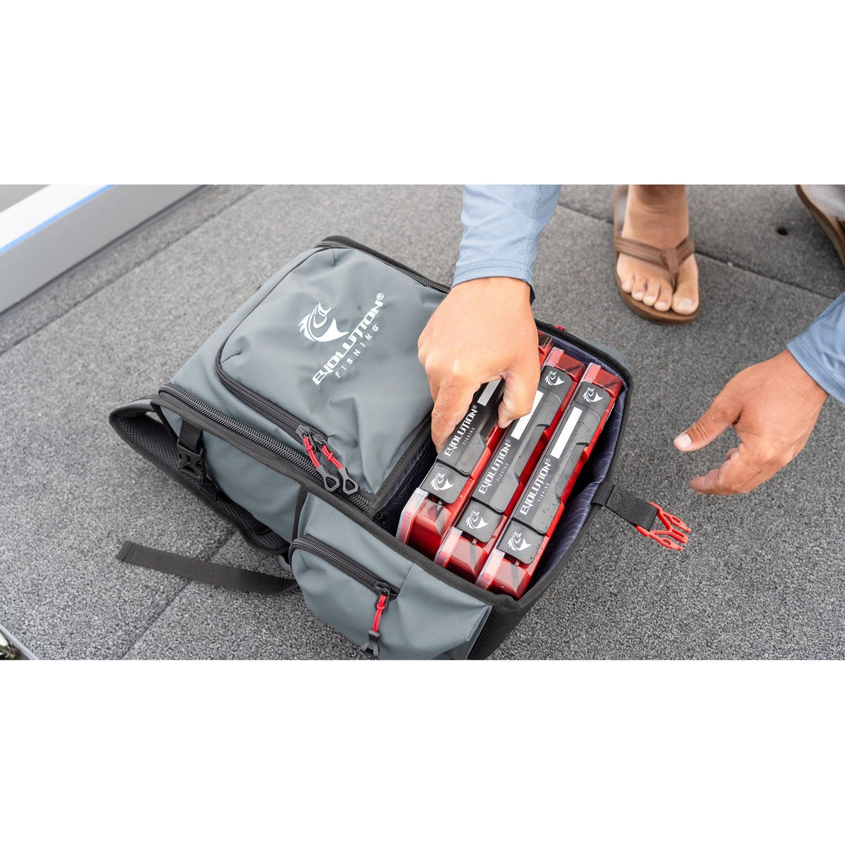 Evolution Outdoor Largemouth 3.0 Tackle Backpack