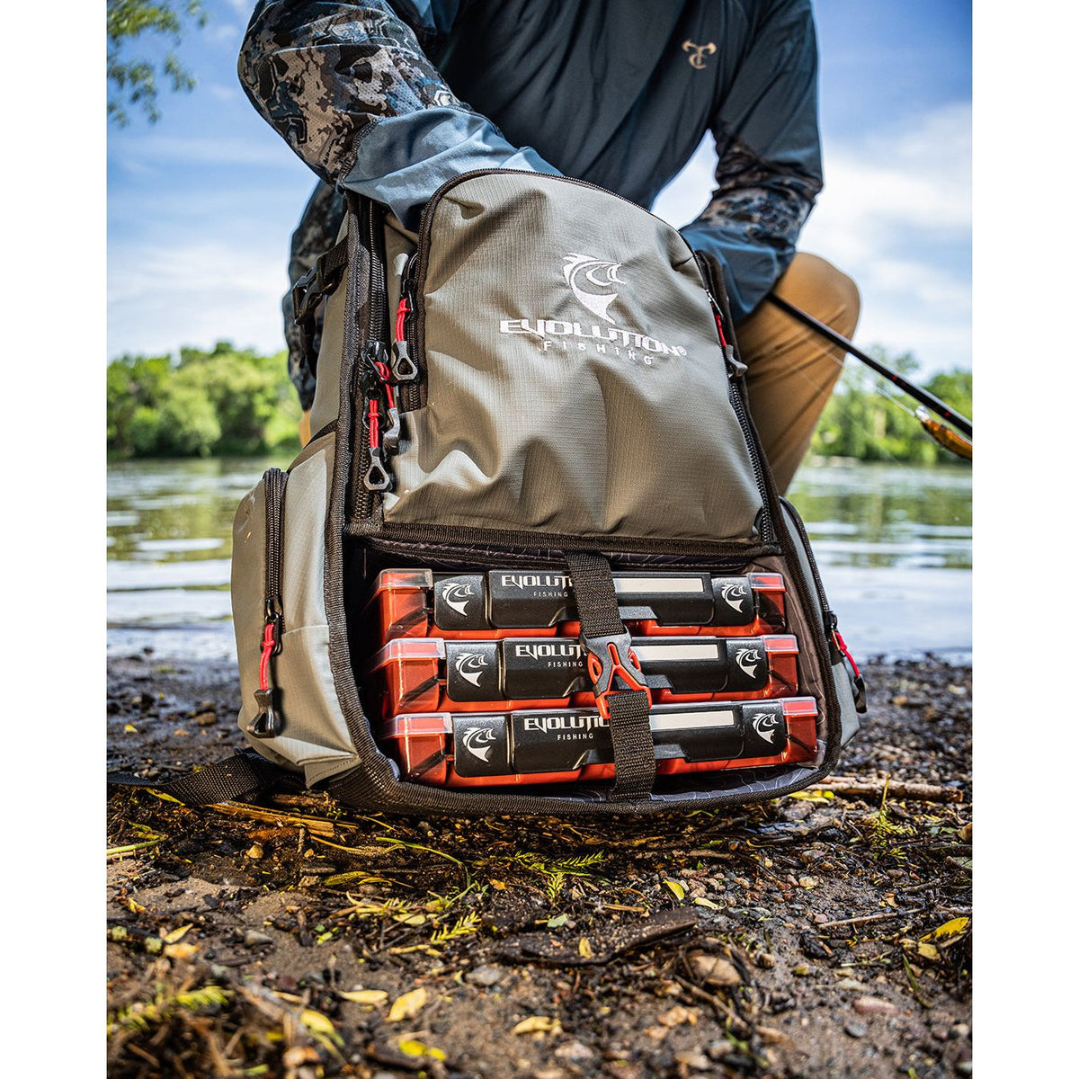 Evolution Outdoor Largemouth 3.0 Tackle Backpack