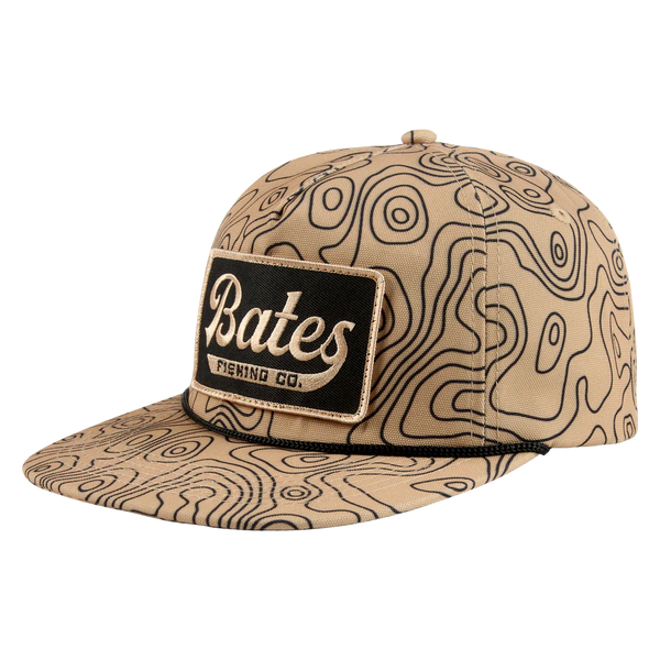 Bates Fishing Topo Hat - Tan
