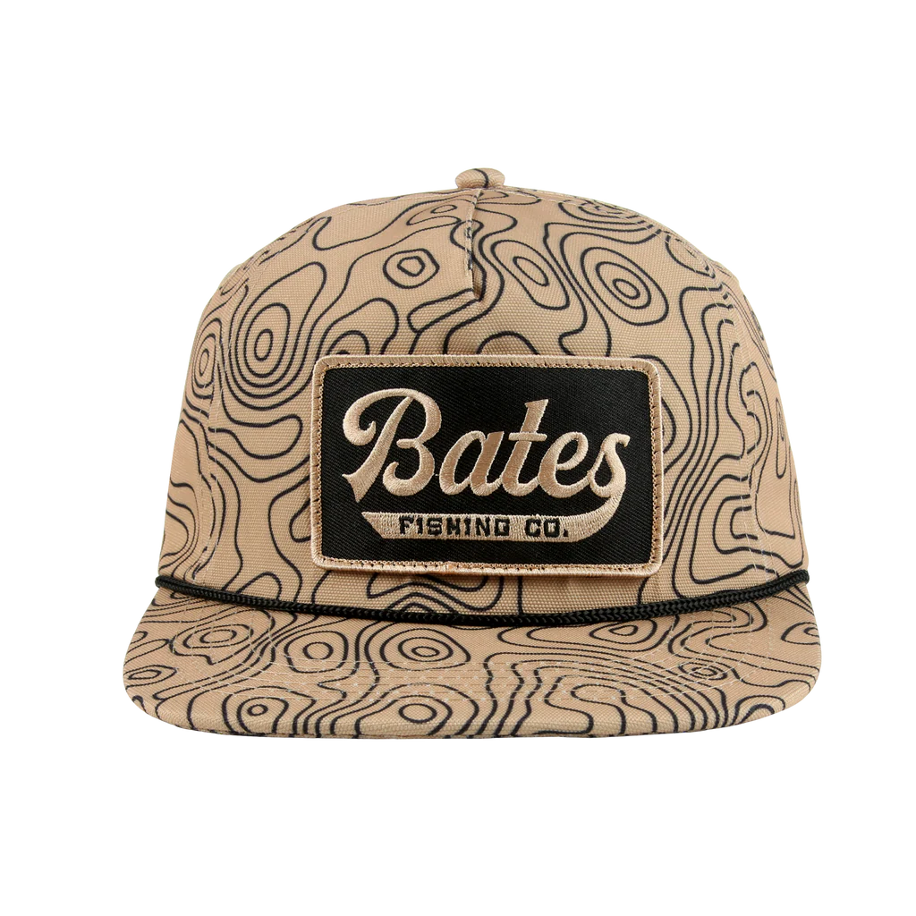Bates Fishing Topo Hat - Tan