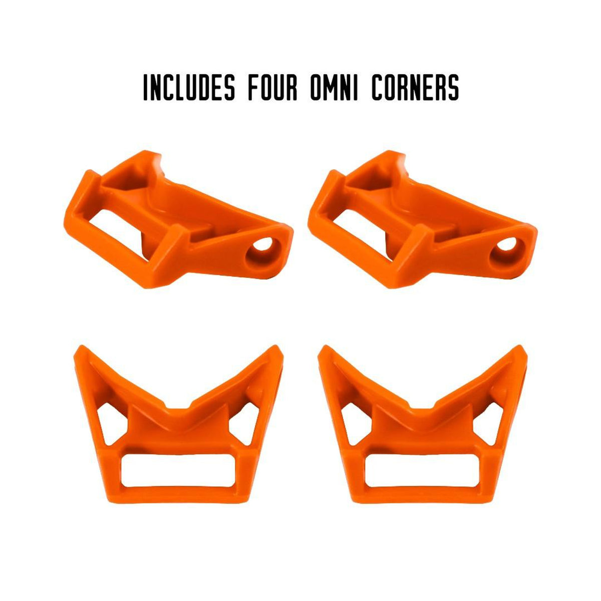 YakAttack Hinge & Latch Kit for BlackPak Pro and ShortStak, Orange