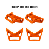 YakAttack Hinge & Latch Kit for BlackPak Pro and ShortStak, Orange
