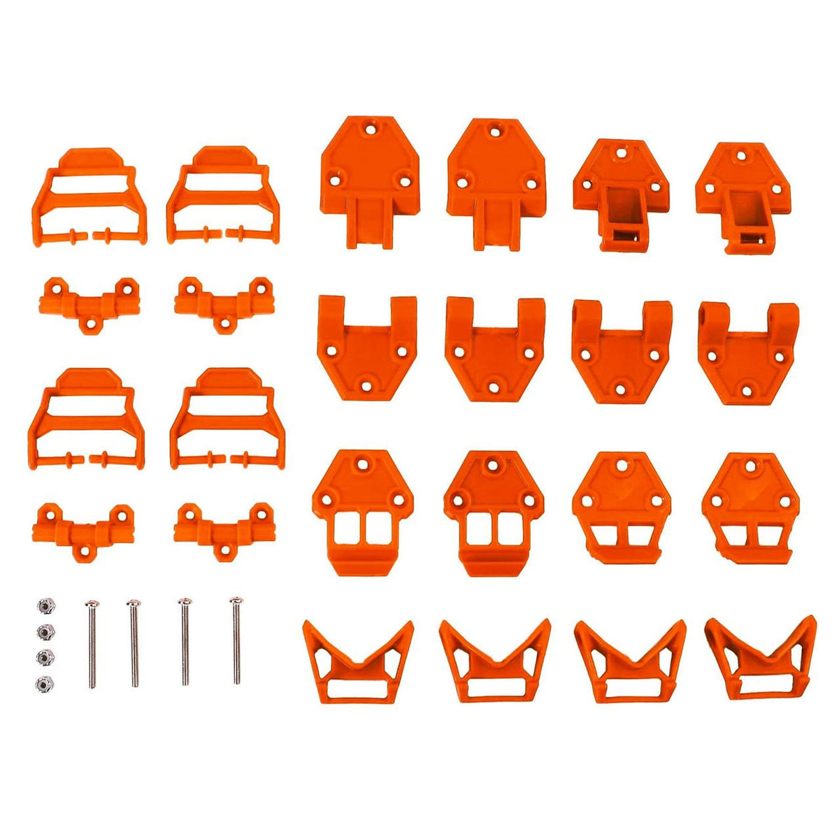 YakAttack Hinge & Latch Kit for BlackPak Pro and ShortStak, Orange
