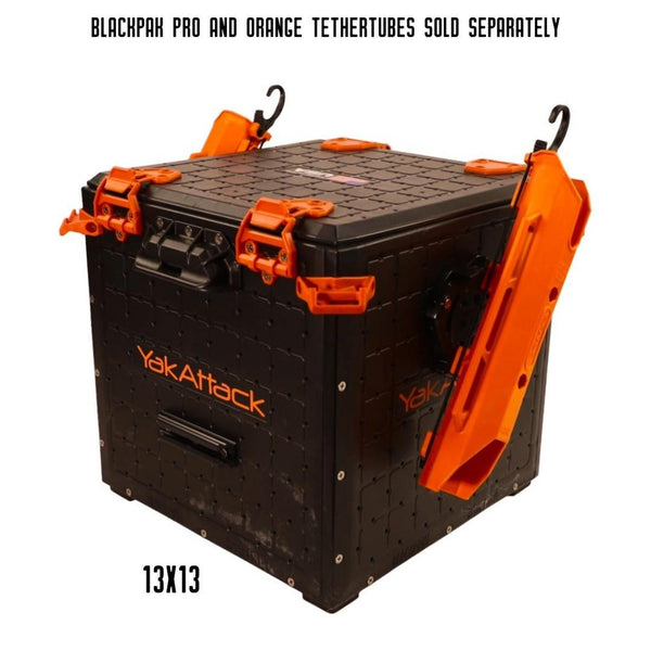 YakAttack Hinge & Latch Kit for BlackPak Pro and ShortStak, Orange