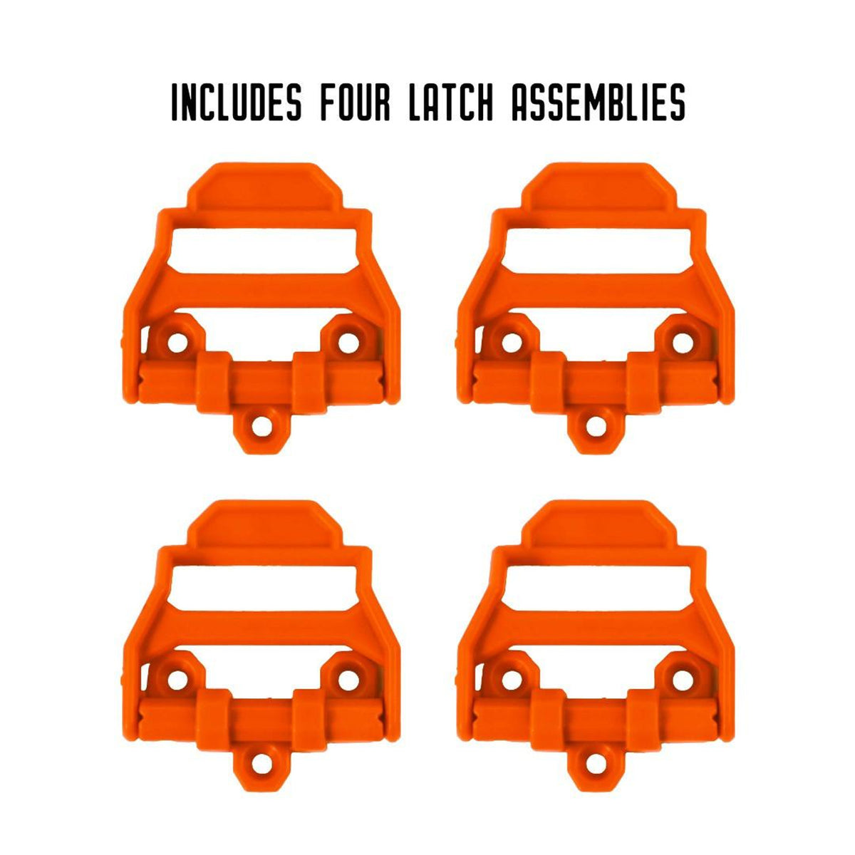 YakAttack Hinge & Latch Kit for BlackPak Pro and ShortStak, Orange