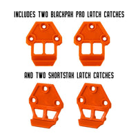 YakAttack Hinge & Latch Kit for BlackPak Pro and ShortStak, Orange