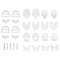 YakAttack Hinge & Latch Kit for BlackPak Pro and ShortStak, White