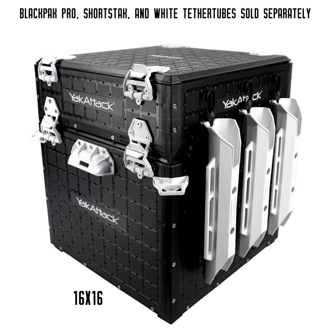 YakAttack Hinge & Latch Kit for BlackPak Pro and ShortStak, White