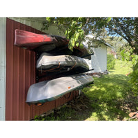 Outdoor Wall Rack |  46 Inch Adjustable Height | Kayak & SUP