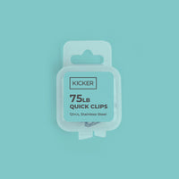 Kicker Fishing Quick Clips - Stainless Steel 12pk