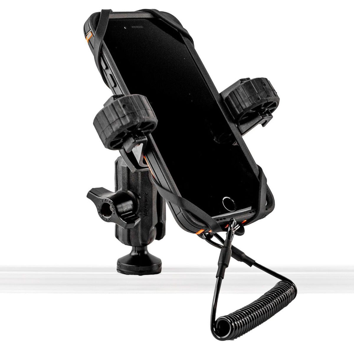 YakAttack RotoGrip Phone Holder with 1" Ball Mount