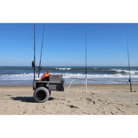 YakAttack SandRig Surf Cart, 20” x 36” with Beach Tires